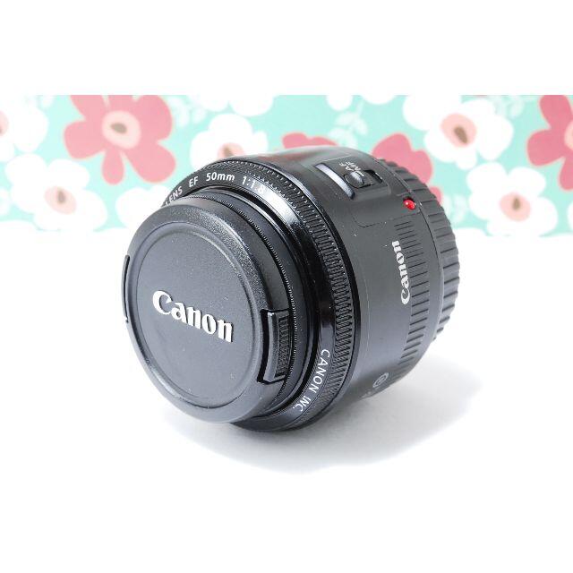 ❤️神レンズ❤️キャノン Canon LENS EF 50mm 1:1.8 Ⅱ❤カメラ