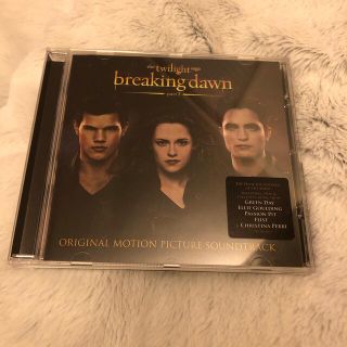 トワイライト　breaking dawn サントラCD(映画音楽)