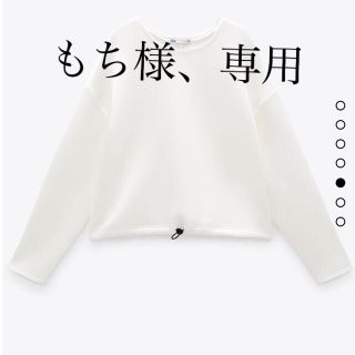 ザラ(ZARA)の★タグ付き新品★ZARA トップス(カットソー(半袖/袖なし))