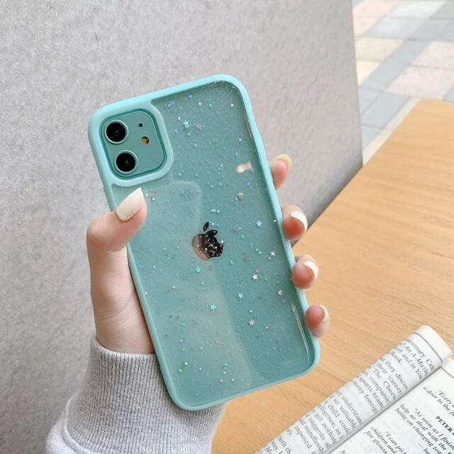 Iphone 11 Iphone 12ケースかわいいきらきらクリアカバーの通販 By みぃらぃ S Shop ラクマ