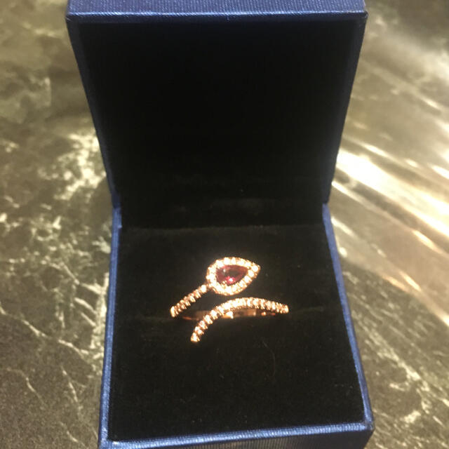 人気プレゼント　調節可能　フリーサイズ指輪　ロズゴールドダイヤモンド指輪 レディースのアクセサリー(リング(指輪))の商品写真