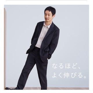 ユニクロ(UNIQLO)の【コツコツ様専用】UNIQLO 感動ジャケット　セットアップ　上下　ユニクロ(セットアップ)