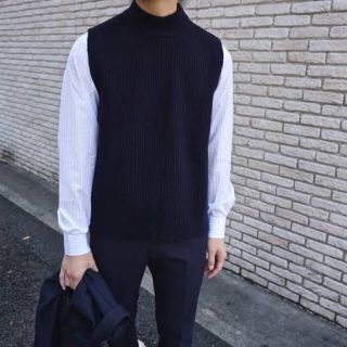 おしゃれ marni モックネックニットベスト | scoala4.ro