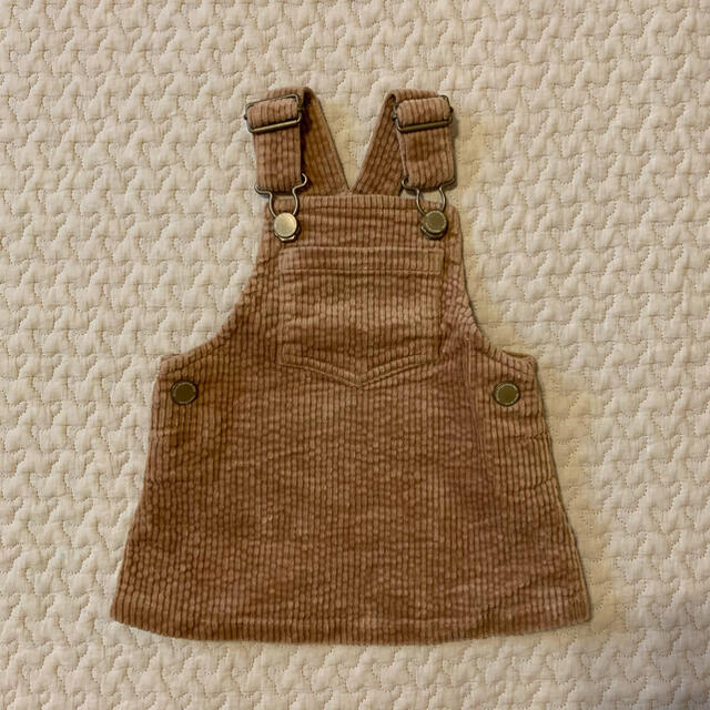 NEXT(ネクスト)のNEXT baby／コーデュロイジャンパースカート／3-6months キッズ/ベビー/マタニティのベビー服(~85cm)(ワンピース)の商品写真