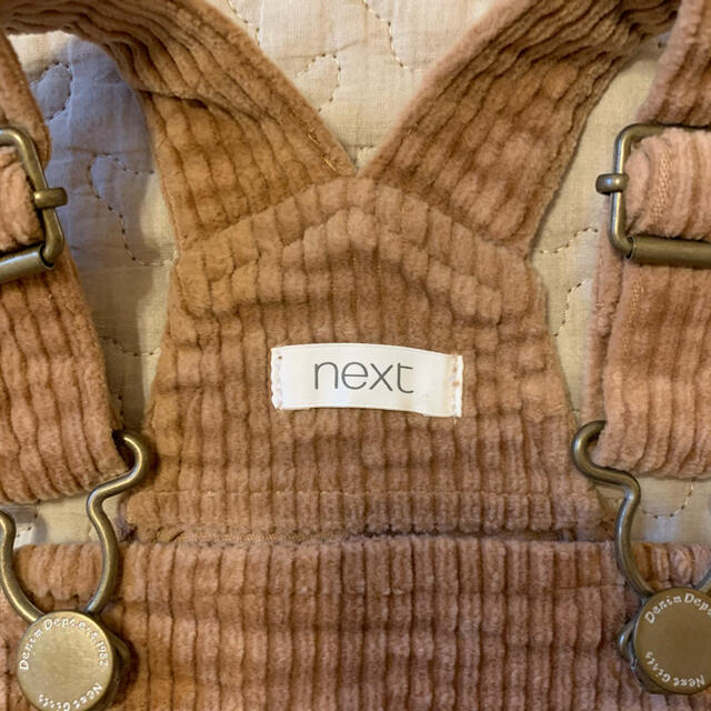 NEXT(ネクスト)のNEXT baby／コーデュロイジャンパースカート／3-6months キッズ/ベビー/マタニティのベビー服(~85cm)(ワンピース)の商品写真