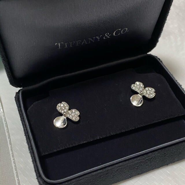 Tiffany & Co. - ティファニー ダイヤモンド ペーパーフラワー ピアス