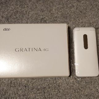 キョウセラ(京セラ)のGRANTINA 4G KYF31SWA ホワイト(携帯電話本体)