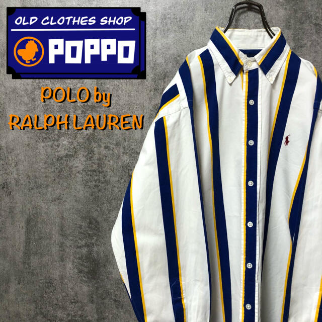 POLO RALPH LAUREN(ポロラルフローレン)の【jty〜様専用】ポロバイラルフローレン☆クラシックマルチストライプシャツ メンズのトップス(シャツ)の商品写真