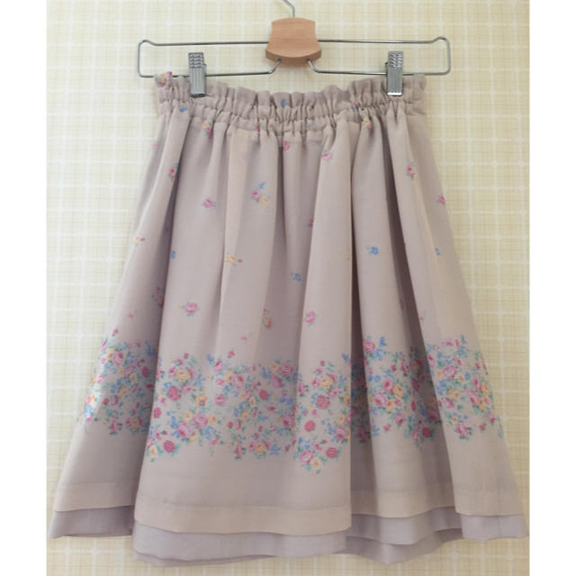 PATTERN fiona(パターンフィオナ)のPATTERN リバーシブル フレアスカート レディースのスカート(ミニスカート)の商品写真