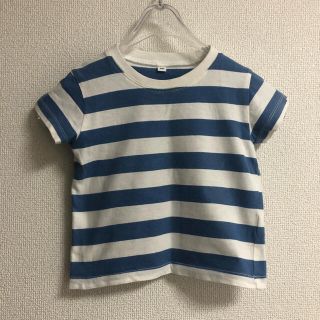 ムジルシリョウヒン(MUJI (無印良品))の無印良品　ボーダーTシャツ(Ｔシャツ)