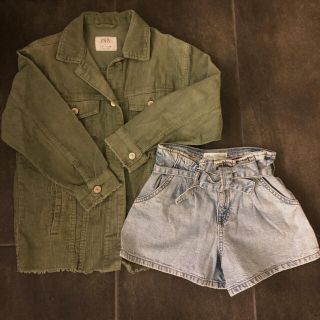 ザラ(ZARA)のzaraアウター&ショートパンツ2点セット(その他)