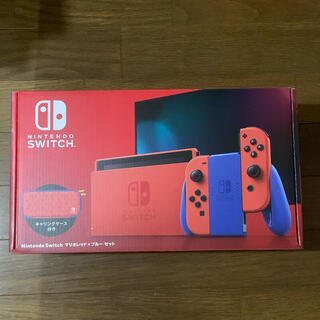 ニンテンドースイッチ(Nintendo Switch)のNintendo Switch 本体　マリオレッド×ブルーセット(家庭用ゲーム機本体)