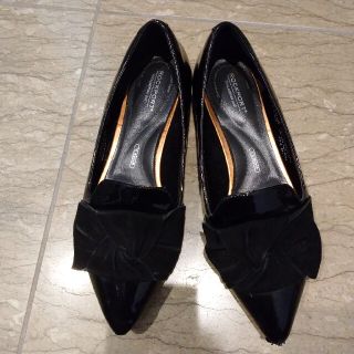 ロックポート(ROCKPORT)の【美品】ロックポート★エナメルフラットパンプス(ローファー/革靴)