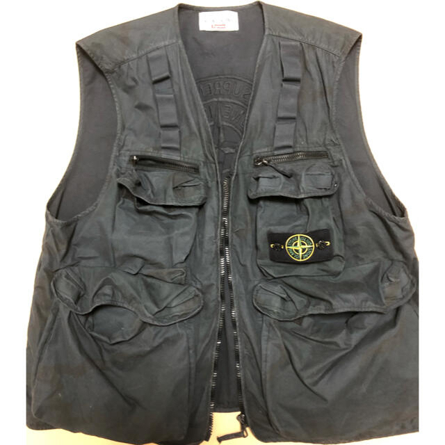 Supreme - supreme stone island vestの通販 by roundtwojapan支店｜シュプリームならラクマ 定番得価