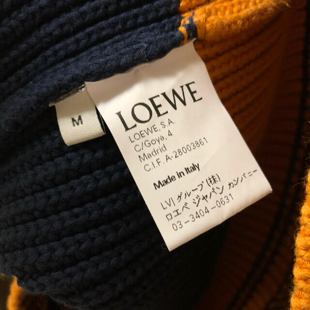 LOEWE(ロエベ)のLOEWE　ケーブルニット メンズのトップス(ニット/セーター)の商品写真