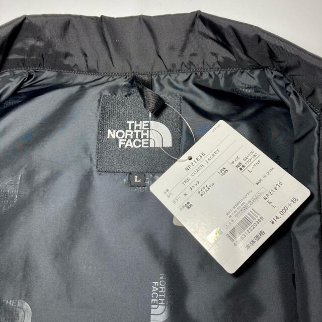 新品 タグ付 THE NORTH FACE COACH JACKET M(L 黒