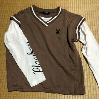 プレイボーイ(PLAYBOY)のplayboy しまむら　Tシャツ(Tシャツ(長袖/七分))