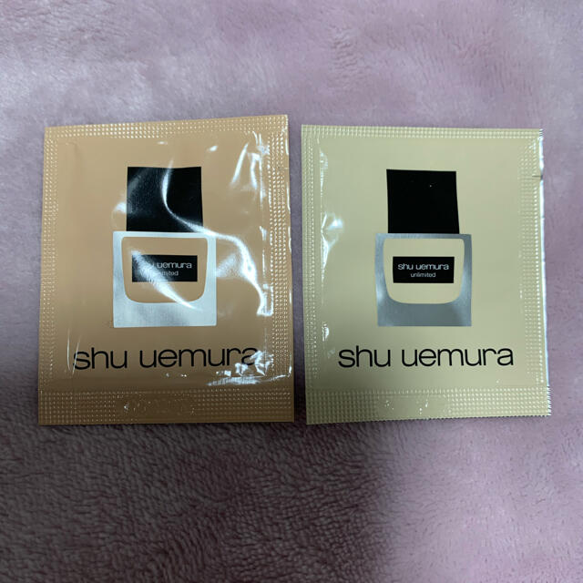 shu uemura(シュウウエムラ)のシュウウエムラ ファンデーション サンプル コスメ/美容のベースメイク/化粧品(ファンデーション)の商品写真