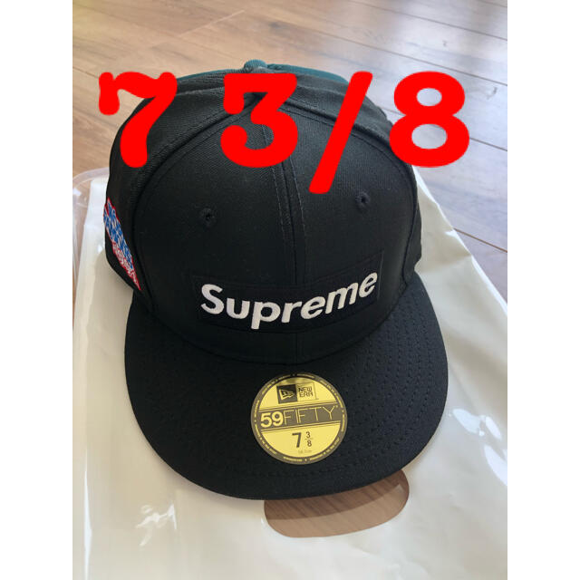 supreme newera 73/8メンズ