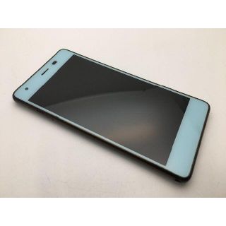 キョウセラ(京セラ)のSIMフリー中古au Qua phone QZ KYV44 チョコミント104(スマートフォン本体)