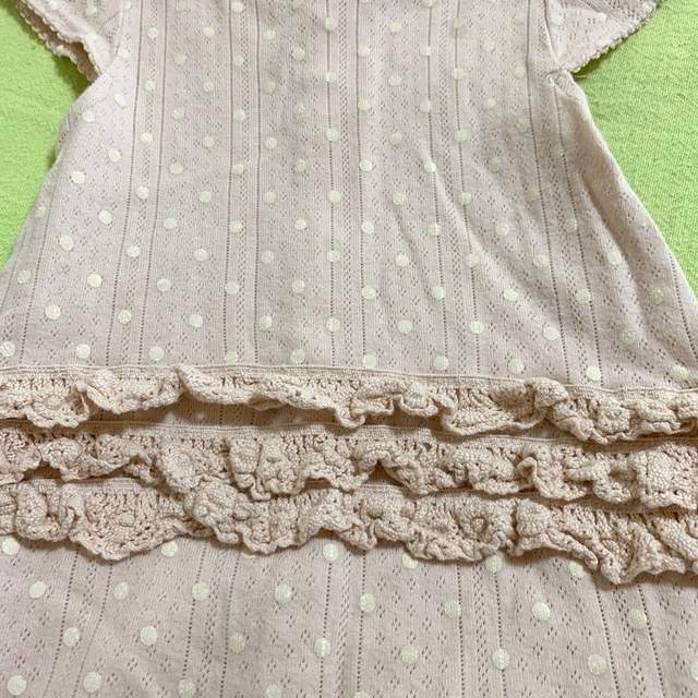 Biquette(ビケット)のBiquetue  / 半袖ロンパース　／ 80 キッズ/ベビー/マタニティのベビー服(~85cm)(ロンパース)の商品写真