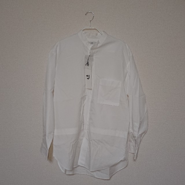 UNIQLO(ユニクロ)のユニクロ　ジルサンダー　スーピマコットンオーバーサイズシャツ メンズのトップス(シャツ)の商品写真