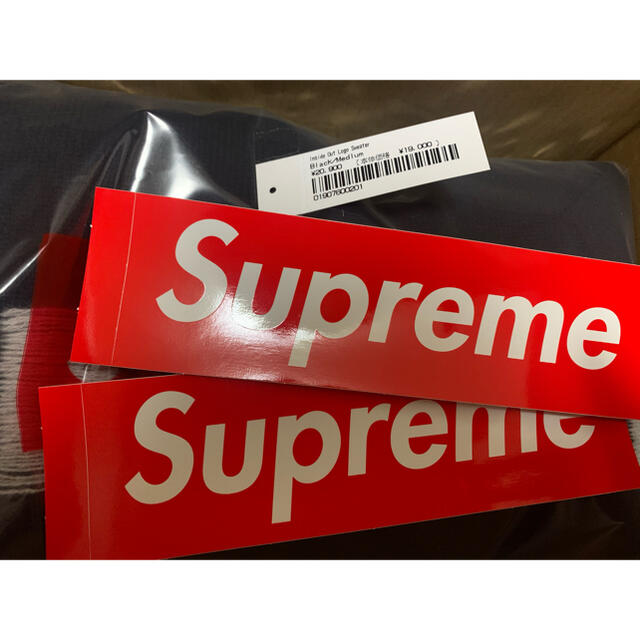 Supreme(シュプリーム)のsupreme Inside Out Logo Sweater 黒 Ｍサイズ メンズのトップス(スウェット)の商品写真