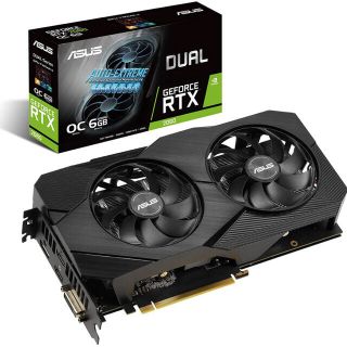 エイスース(ASUS)のASUS DUAL-RTX2060-O6G-EVO(PCパーツ)