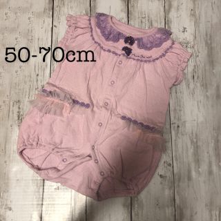 アナスイミニ(ANNA SUI mini)のアナスイミニ　ロンパース 50-70cm(ロンパース)