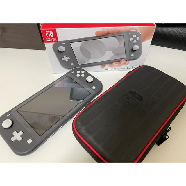 任天堂Nintendo Switch Liteグレー　ケース付き