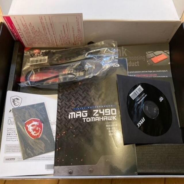 マミさん専用i9-10900F MSI MAG Z490 TOMAHAWK スマホ/家電/カメラのPC/タブレット(PC周辺機器)の商品写真