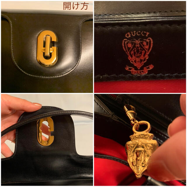 Gucci(グッチ)のグッチ　Gマークターンロック　ハンドバッグ／ショルダーバッグ レディースのバッグ(ハンドバッグ)の商品写真