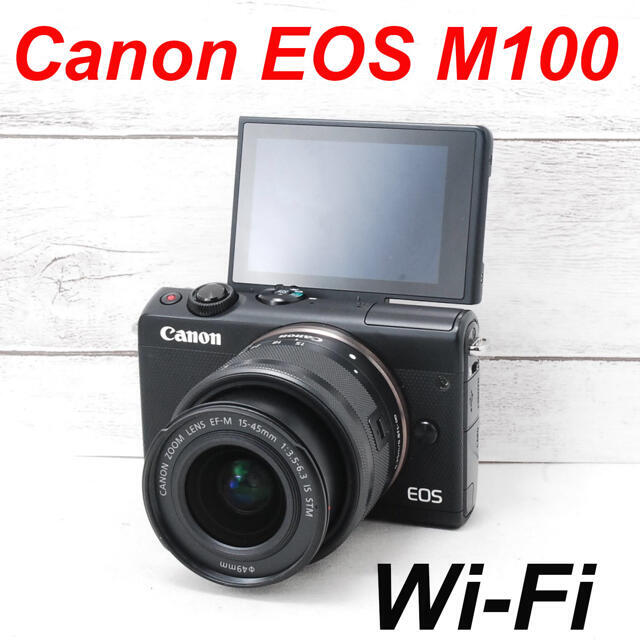 Canon - ❤️Wi-Fi＆Bluetooth❤️自撮り❤️Canon EOS M100の+