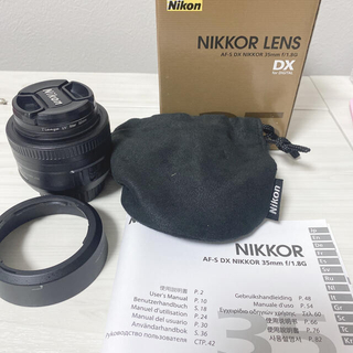 ニコン(Nikon)のNikon AF-S DX NIKKOR 35mm f/1.8G(レンズ(単焦点))