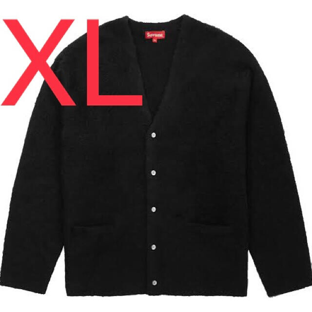 Supreme(シュプリーム)のSupreme Mohair Cardigan Black XL メンズのトップス(カーディガン)の商品写真