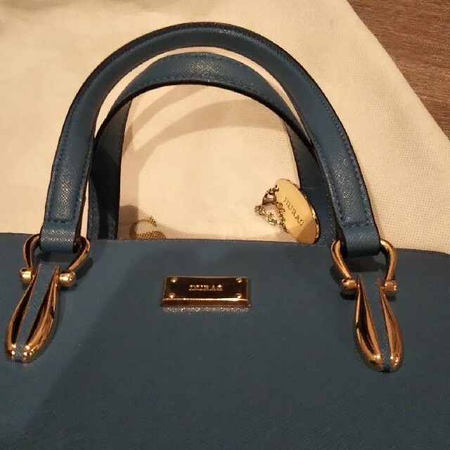 DURAS(デュラス)のDURASブルー色バッグ レディースのバッグ(ハンドバッグ)の商品写真