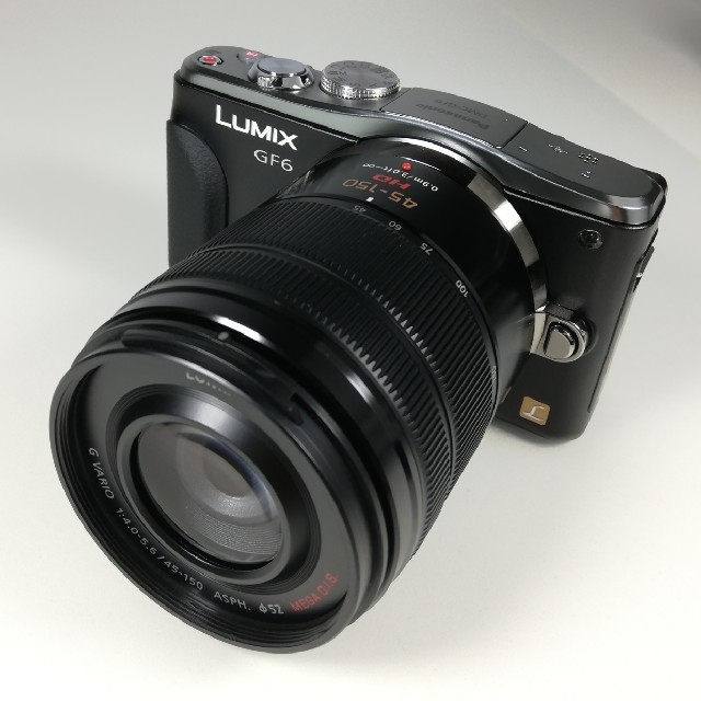 Panasonic(パナソニック)のLUMIX GF6 ダブルズームレンズ セット スマホ/家電/カメラのカメラ(ミラーレス一眼)の商品写真