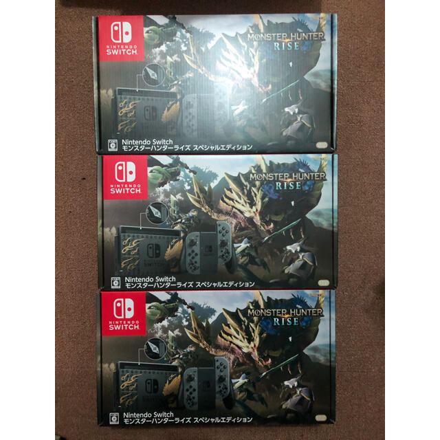 美品】 Nintendo Switch - Nintendo Switch モンスターハンターライズ
