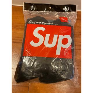 シュプリーム(Supreme)のシュプリーム　ソックス　黒(その他)