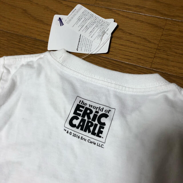 Design Tshirts Store graniph(グラニフ)の新品　はらぺこあおむし　長袖120 キッズ/ベビー/マタニティのキッズ服男の子用(90cm~)(Tシャツ/カットソー)の商品写真