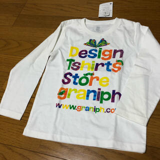 グラニフ(Design Tshirts Store graniph)の新品　はらぺこあおむし　長袖120(Tシャツ/カットソー)