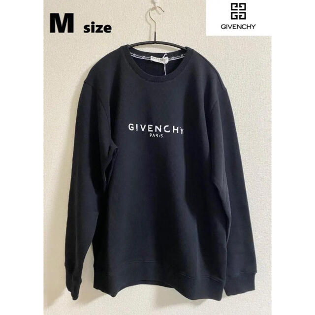 21SS【新品】GIVENCHY ヴィンテージ ロゴ スウェット トレーナー M