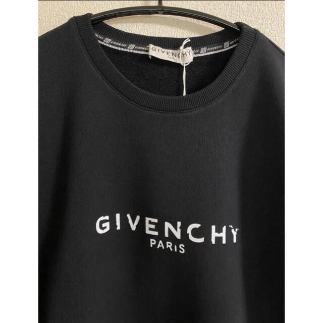 Ｍ着丈21SS【新品】GIVENCHY ヴィンテージ ロゴ スウェット トレーナー M