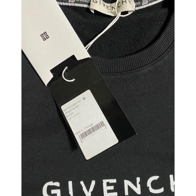 Ｍ着丈21SS【新品】GIVENCHY ヴィンテージ ロゴ スウェット トレーナー M