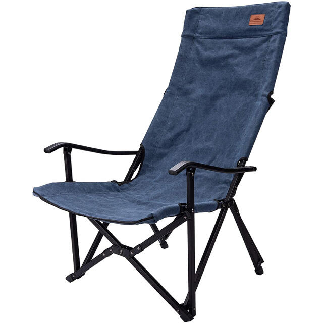 CAMPING MOON リラックスコットン焚火ローチェア F-1002C-BL-