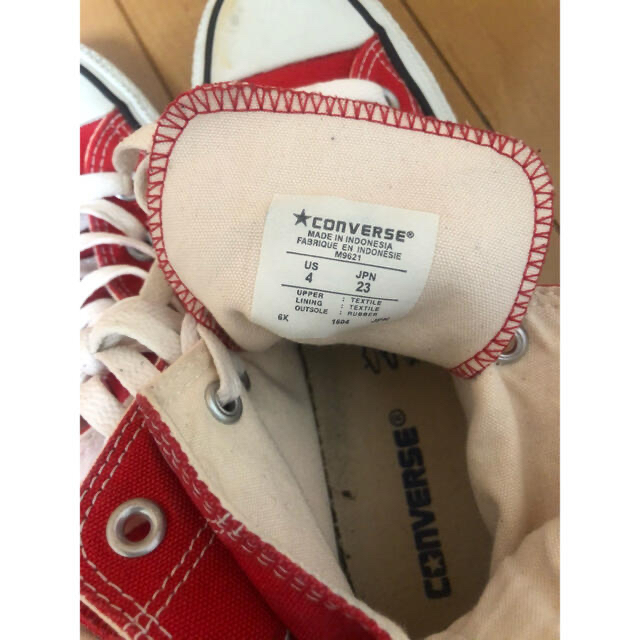 CONVERSE(コンバース)の最終値下げ！！！！美品オールスターハイカットスニーカー レディースの靴/シューズ(スニーカー)の商品写真