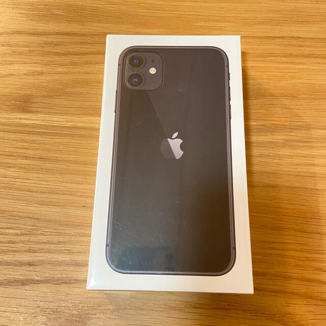 MHDH3J/A iPhone11 ブラック 128GB SIMフリー