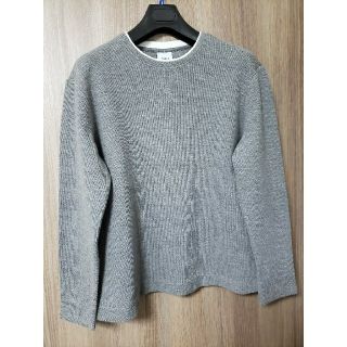 ザラ(ZARA)の【kinoko様専用】【美品】ZARA カットソー(グレー)(Tシャツ/カットソー(七分/長袖))