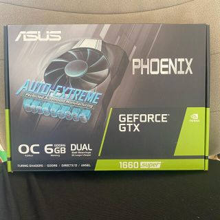 エイスース(ASUS)のASUS PH-GTX1660S-O6G ノンノ様専用(PCパーツ)