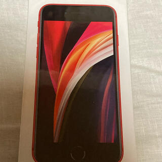 アイフォーン(iPhone)のiPhoneSE(第二世代) Red 128GB(スマートフォン本体)
